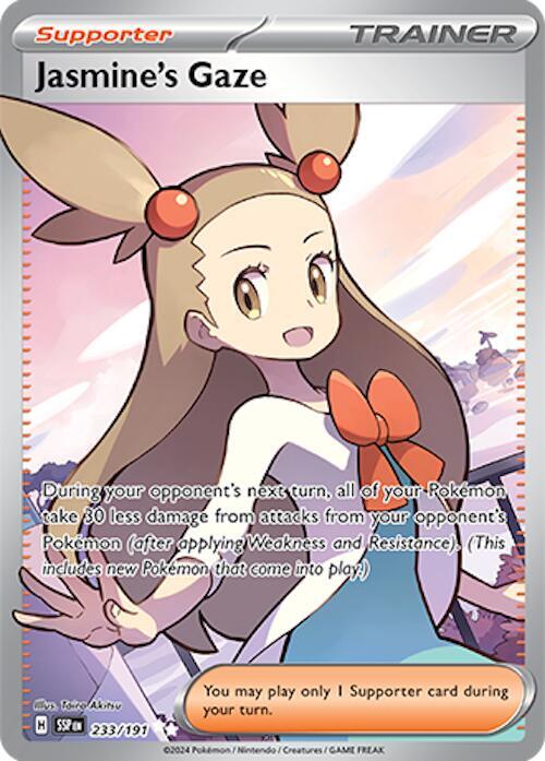 Jasmine's Gaze 233/191 (SV08: Surging Sparks)  - Holofoil | Good Games Adelaide SA