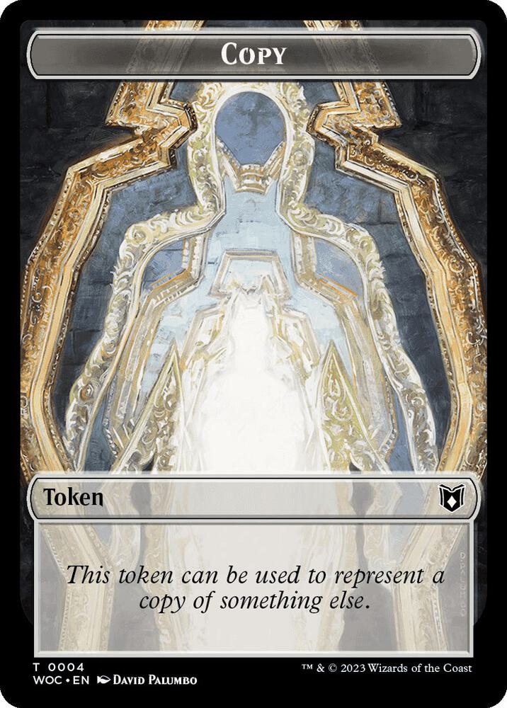 Copy Royal Role Virtuous Role Double Sided Token 2 // 4 (Commander: Wilds of Eldraine)  | Good Games Adelaide SA