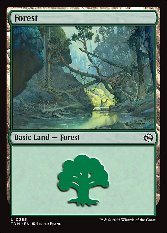 Forest 285 (Tarkir: Dragonstorm)  | Good Games Adelaide SA