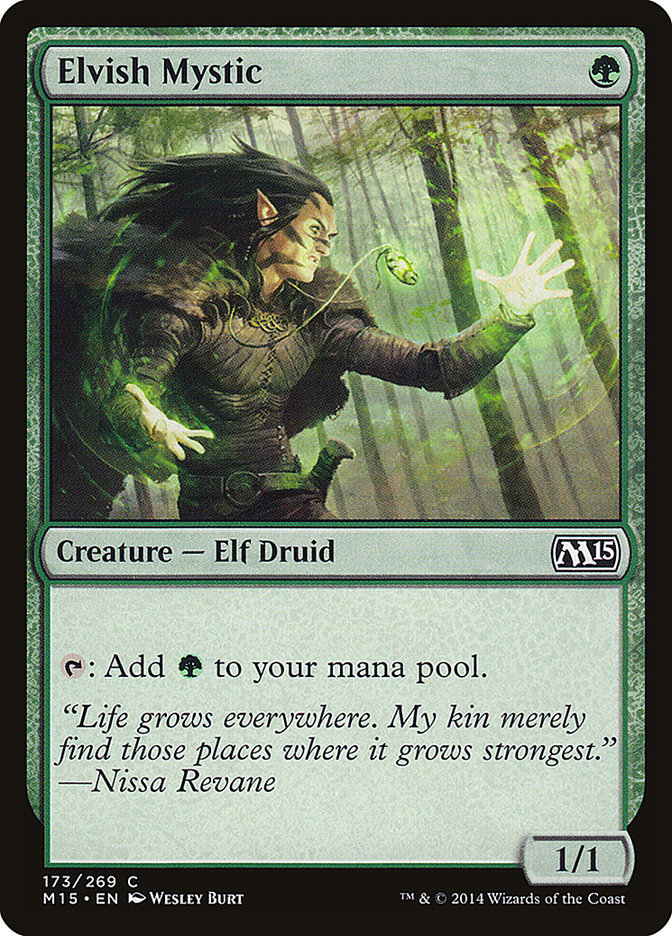 Elvish Mystic 173 (Magic 2015 (M15))  | Good Games Adelaide SA