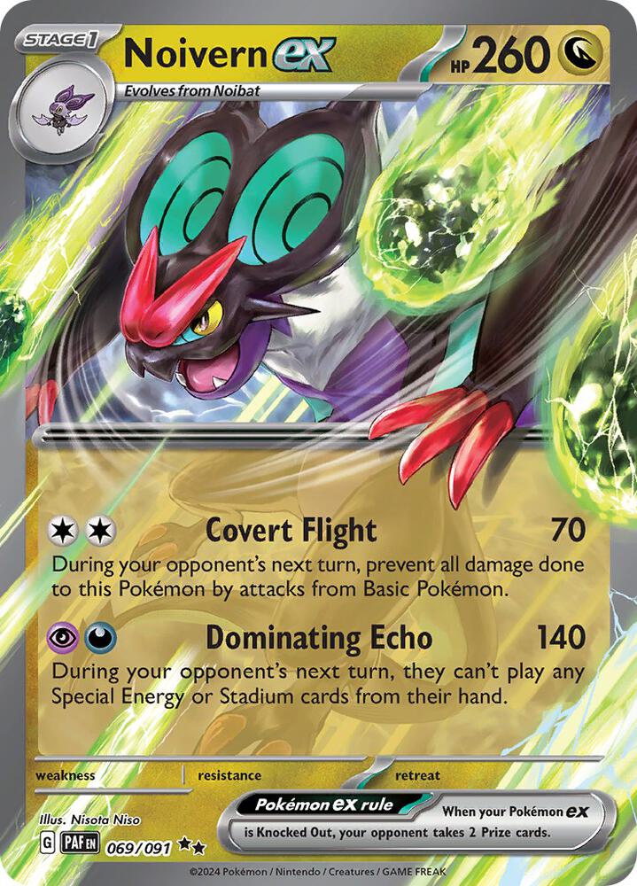 Noivern ex 069/091 (SV: Paldean Fates)  - Holofoil | Good Games Adelaide SA