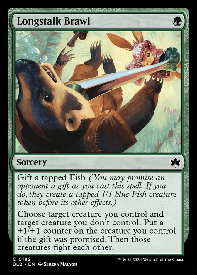 Longstalk Brawl 182 (Bloomburrow)  - Foil | Good Games Adelaide SA