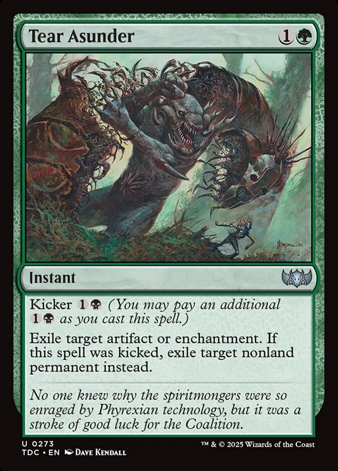 Tear Asunder 273 (Commander: Tarkir: Dragonstorm)  | Good Games Adelaide SA
