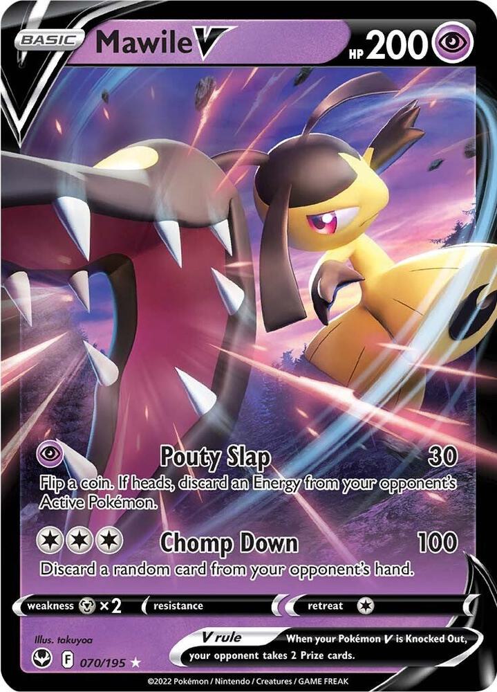 Mawile V 070/195 (SWSH12: Silver Tempest)  - Holofoil | Good Games Adelaide SA