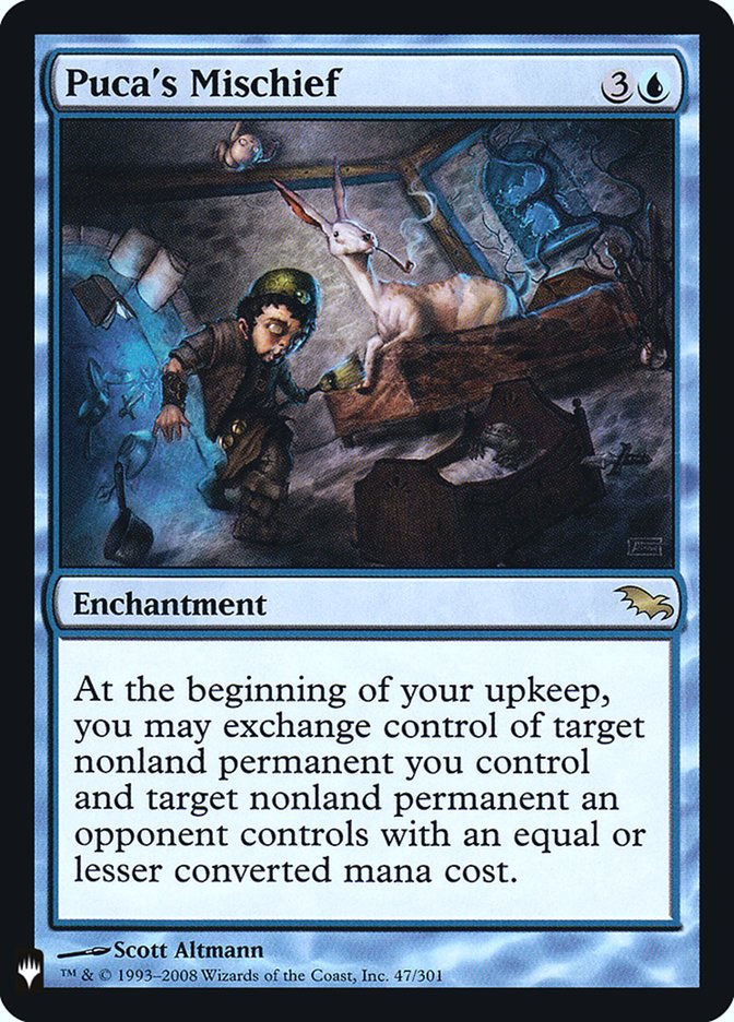 Puca's Mischief 47 (The List Reprints)  - Foil | Good Games Adelaide SA