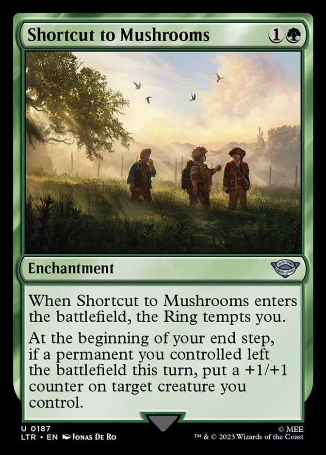 Shortcut to Mushrooms 187 (Universes Beyond: The Lord of the Rings: Tales of Middle-earth)  | Good Games Adelaide SA