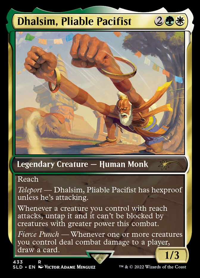 Dhalsim Pliable Pacifist 433 (Secret Lair Drop Series)  | Good Games Adelaide SA