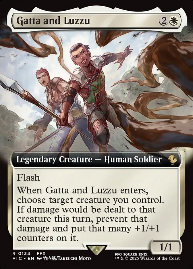 Gatta and Luzzu 134 (Commander: FINAL FANTASY)  - Foil | Good Games Adelaide SA