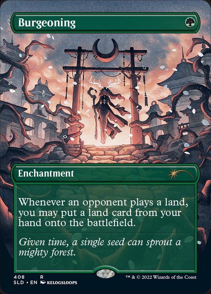 Burgeoning 408 (Secret Lair Drop Series)  - Foil | Good Games Adelaide SA