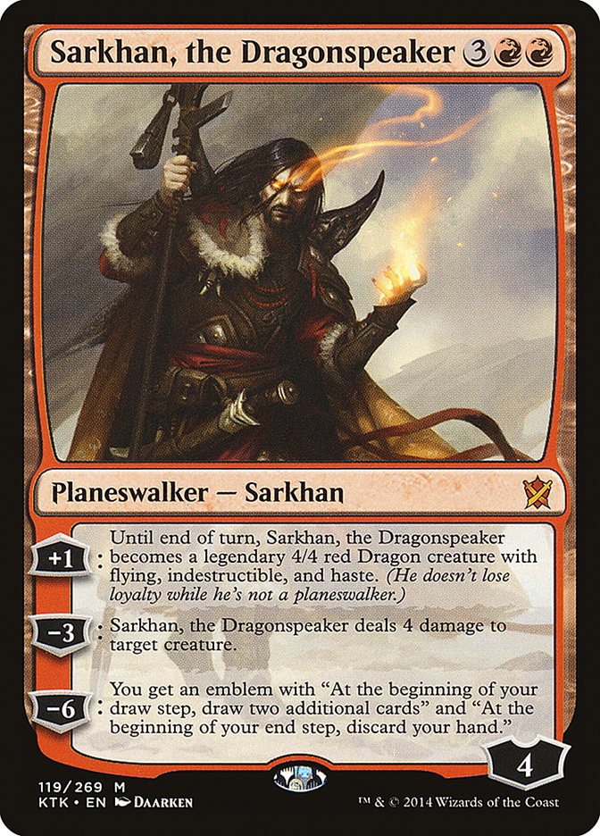 Sarkhan, the Dragonspeaker 119 (Khans of Tarkir)  | Good Games Adelaide SA