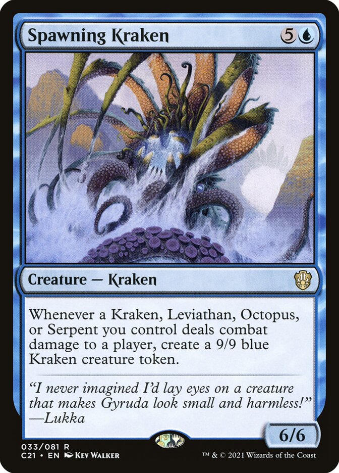Spawning Kraken 33 (Commander 2021)  | Good Games Adelaide SA