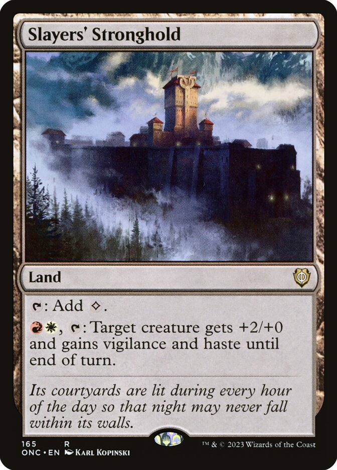 Slayers' Stronghold 165 (Commander: Phyrexia: All Will Be One)  | Good Games Adelaide SA