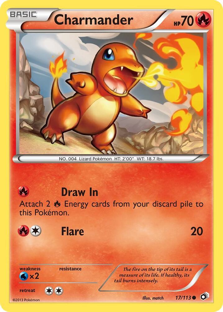Charmander 17/113 (Legendary Treasures)  | Good Games Adelaide SA