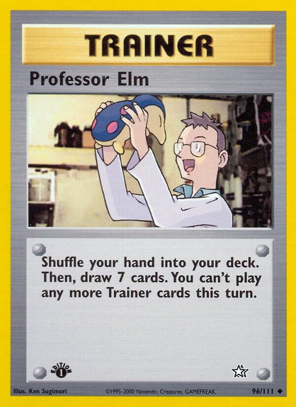 Professor Elm 096/111 (Neo Genesis)  - 1st Edition | Good Games Adelaide SA