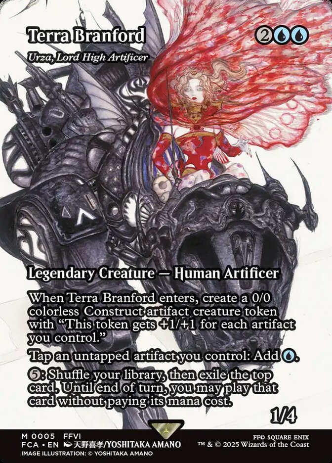 Terra Branford Urza Lord High Artificer 5 (FINAL FANTASY: Through the Ages)  | Good Games Adelaide SA