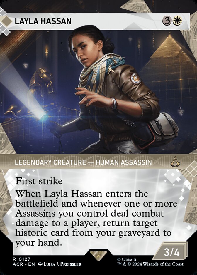 Layla Hassan 127 (Universes Beyond: Assassin's Creed)  - Foil | Good Games Adelaide SA
