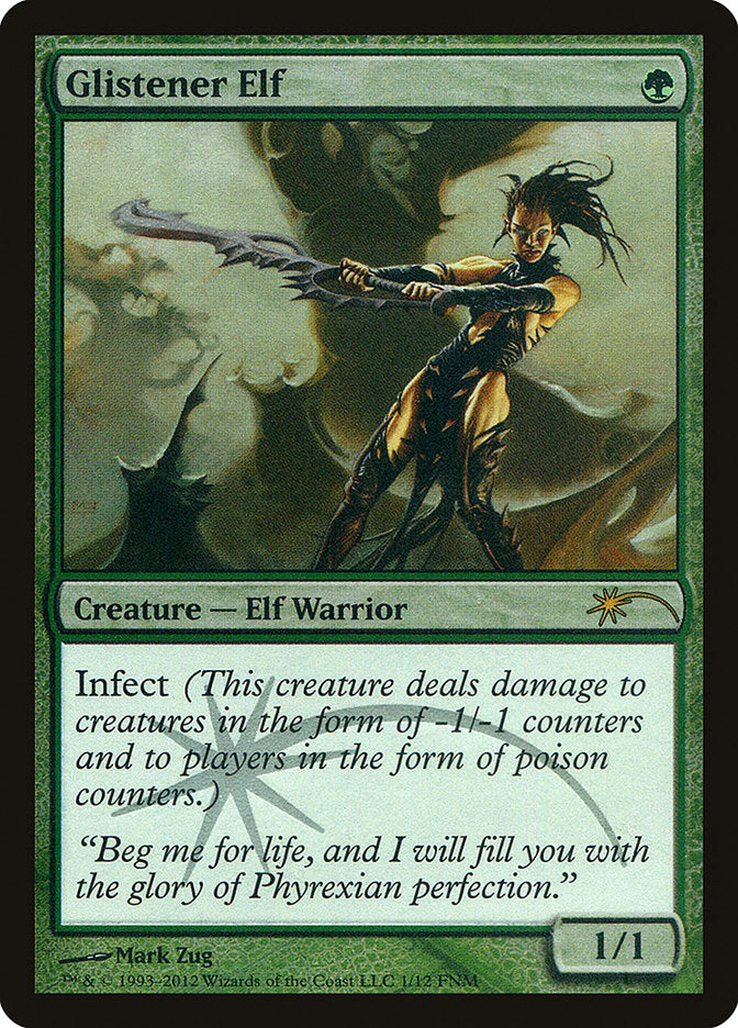 Glistener Elf 1 (FNM Promos)  - Foil | Good Games Adelaide SA
