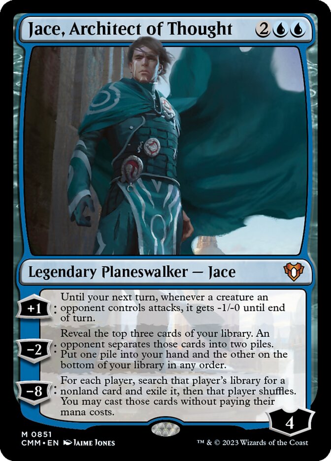 Jace, Architect of Thought 851 (Commander Masters)  | Good Games Adelaide SA
