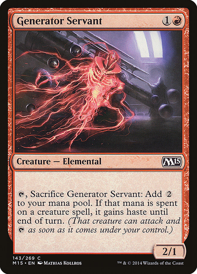 Generator Servant 143 (Magic 2015 (M15))  - Foil | Good Games Adelaide SA