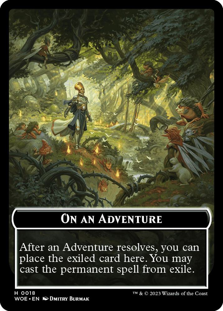 Emblem On an Adventure 18 (Wilds of Eldraine)  | Good Games Adelaide SA