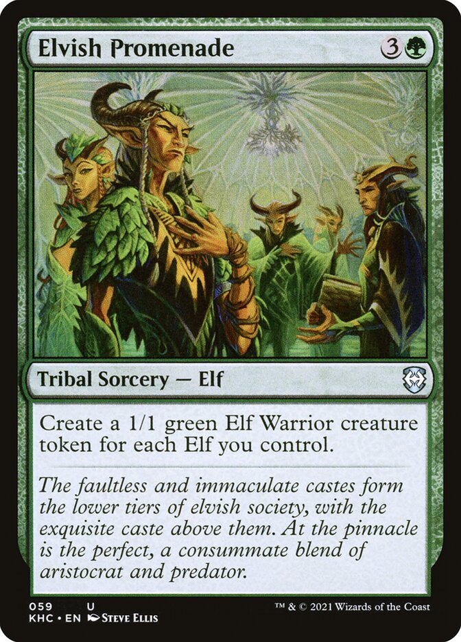 Elvish Promenade 59 (Commander: Kaldheim)  | Good Games Adelaide SA