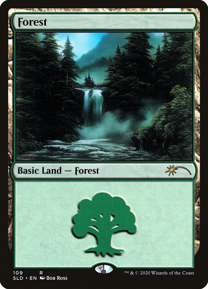 Forest Bob Ross 109 (Secret Lair Drop Series)  - Foil | Good Games Adelaide SA