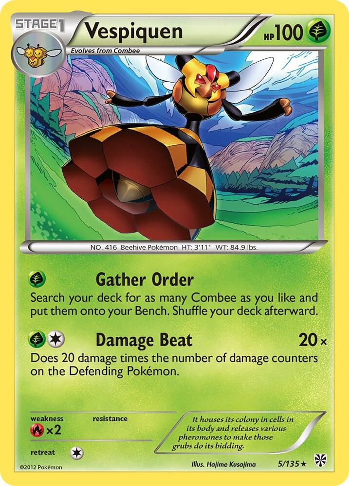Vespiquen 5/135 (Plasma Storm)  - Reverse Holofoil | Good Games Adelaide SA