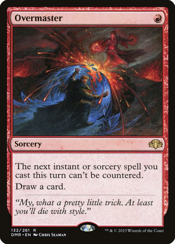Overmaster 132 (Dominaria Remastered)  - Foil | Good Games Adelaide SA