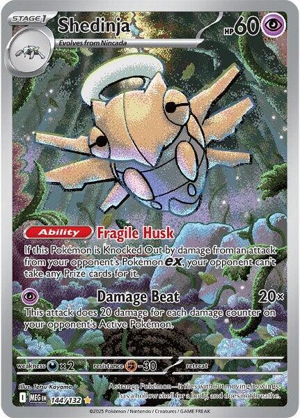 Shedinja 144/132 (ME01: Mega Evolution)  - Holofoil | Good Games Adelaide SA