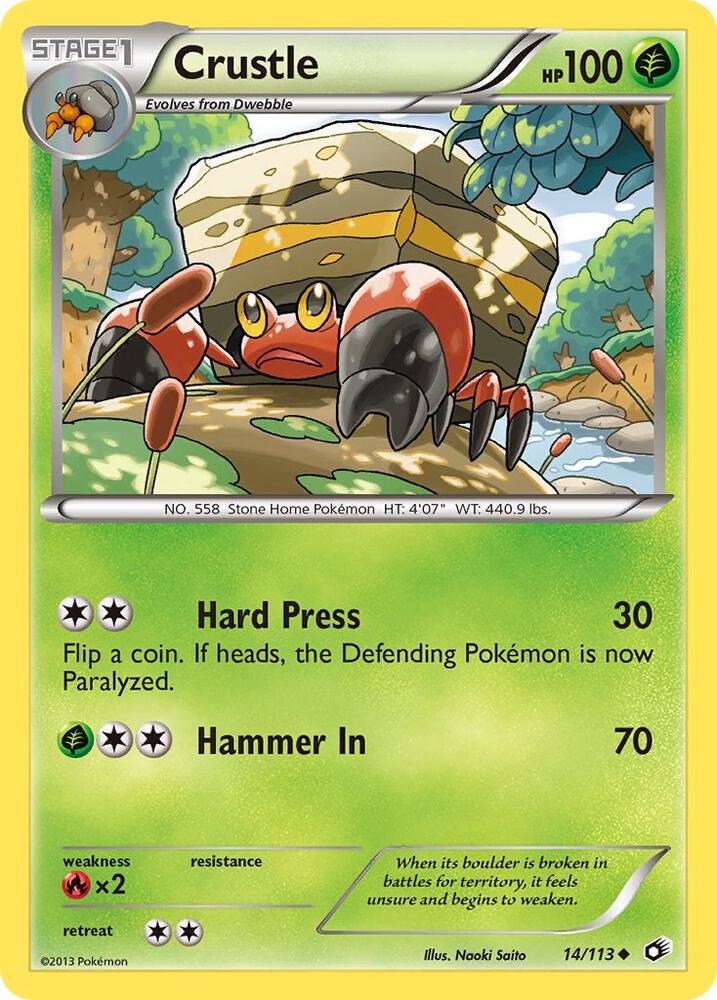 Crustle 14/113 (Legendary Treasures)  | Good Games Adelaide SA