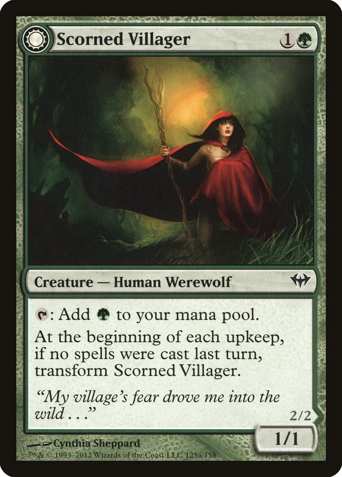 Scorned Villager 125 (Dark Ascension)  | Good Games Adelaide SA