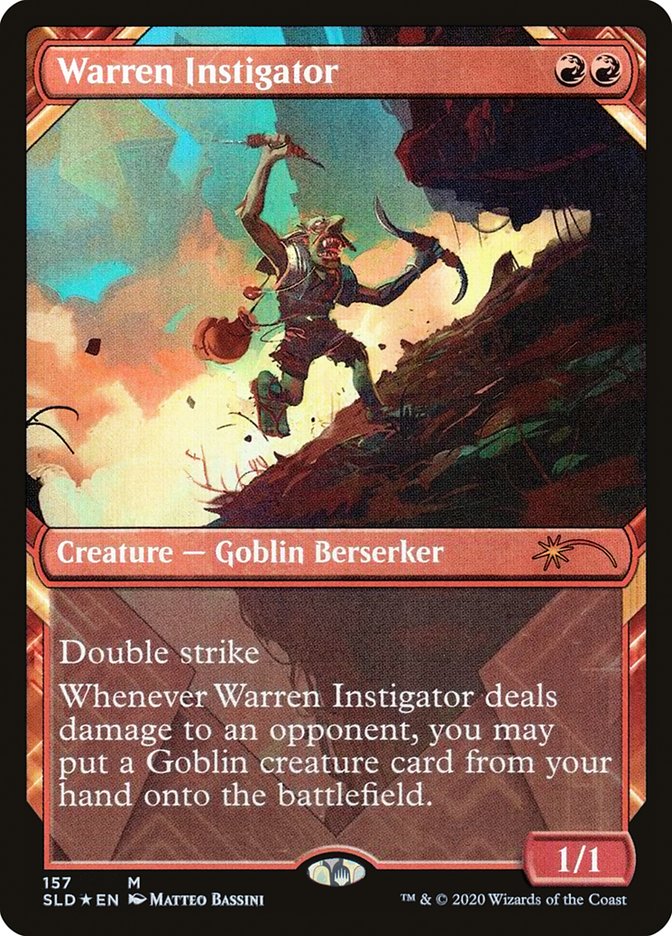 Warren Instigator 157 (Secret Lair Drop Series)  | Good Games Adelaide SA