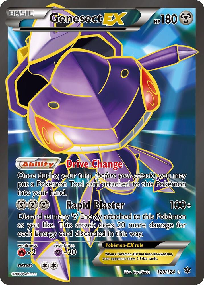 Genesect EX Full Art 120/124 (XY - Fates Collide)  - Holofoil | Good Games Adelaide SA