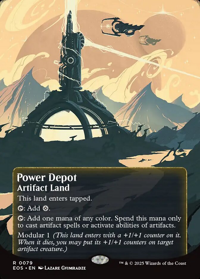 Power Depot 79/0 (Edge of Eternities: Stellar Sights)  - Borderless | Good Games Adelaide SA