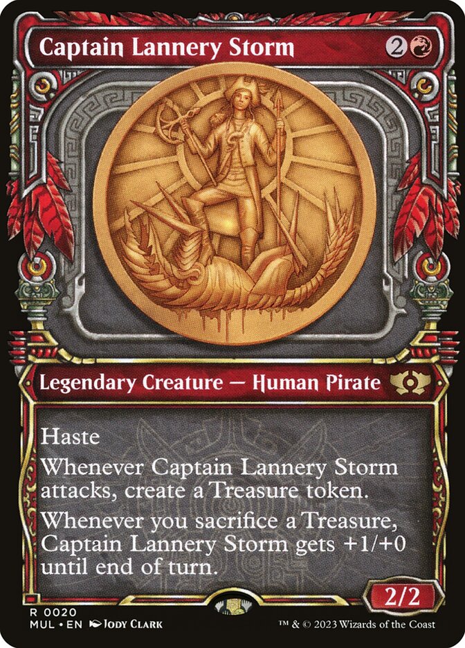 Captain Lannery Storm 20 (March of the Machine: Multiverse Legends)  - Showcase | Good Games Adelaide SA