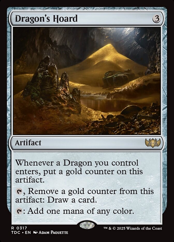 Dragon's Hoard 317 (Commander: Tarkir: Dragonstorm)  | Good Games Adelaide SA