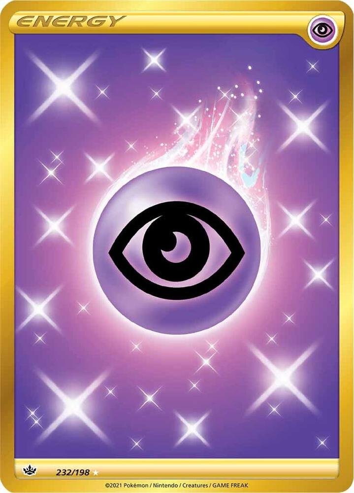 Psychic Energy Secret 232/198 (SWSH06: Chilling Reign)  - Holofoil | Good Games Adelaide SA