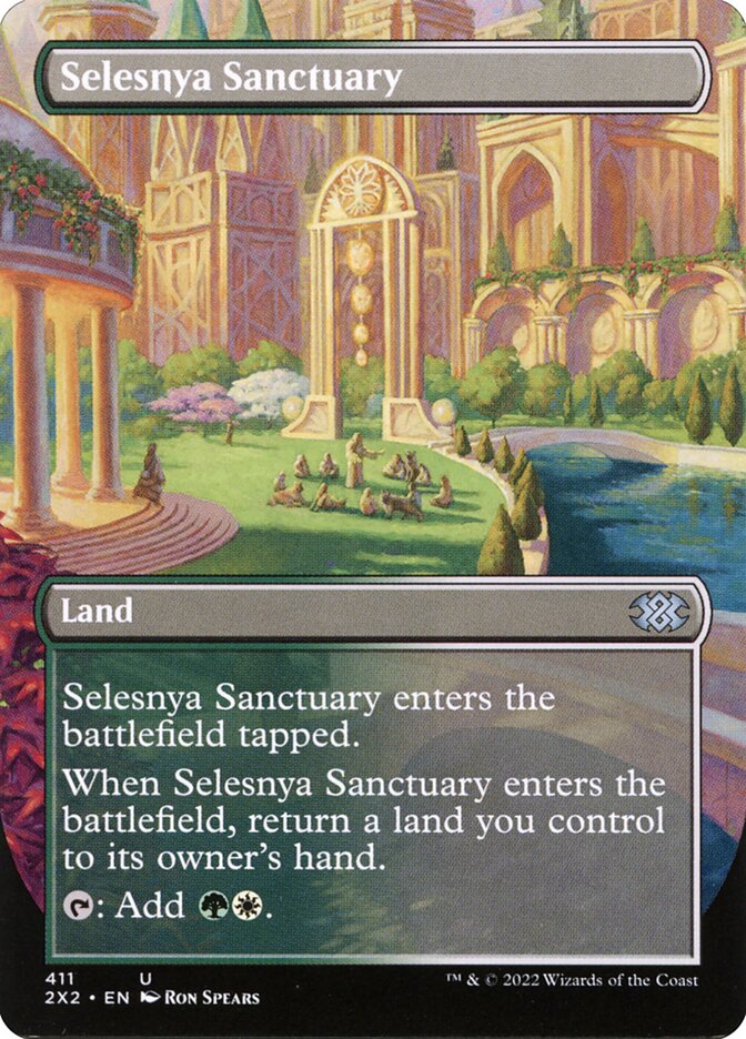 Selesnya Sanctuary 411 (Double Masters 2022)  - Foil | Good Games Adelaide SA
