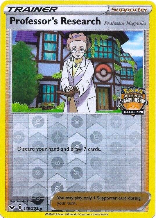 Professor's Research 178 202 Regional Championships 178/202 (League & Championship Cards)  - Reverse Holofoil | Good Games Adelaide SA