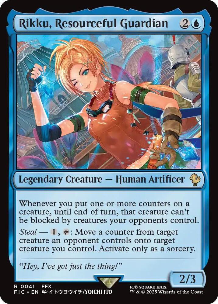 Rikku, Resourceful Guardian 41 (Commander: FINAL FANTASY)  - Foil | Good Games Adelaide SA
