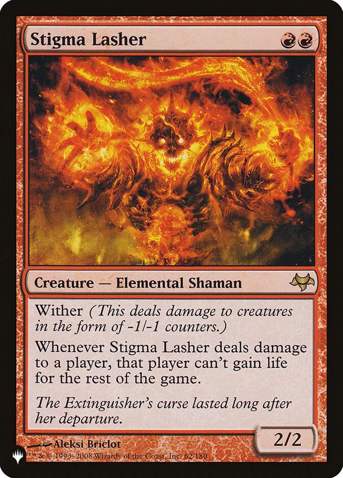 Stigma Lasher 62 (The List Reprints)  | Good Games Adelaide SA