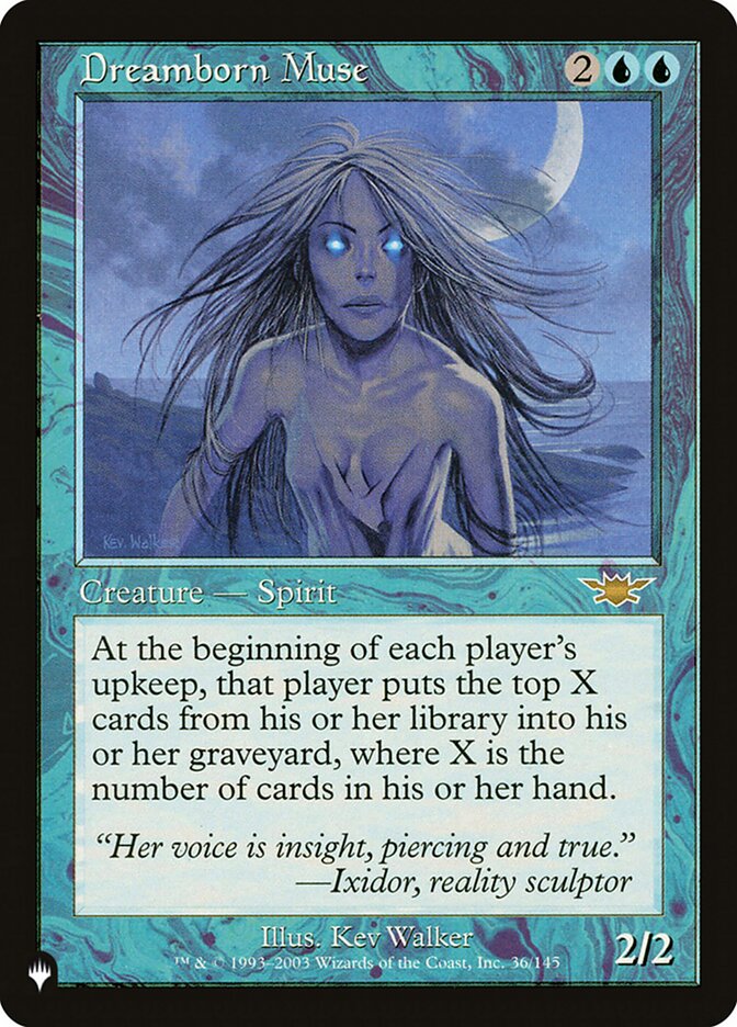 Dreamborn Muse 36/145 (The List Reprints)  | Good Games Adelaide SA