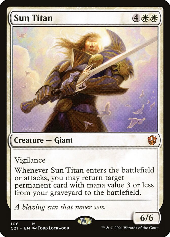 Sun Titan 106 (Commander 2021)  | Good Games Adelaide SA