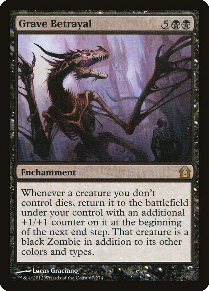 Grave Betrayal 67 (Return to Ravnica)  - Foil | Good Games Adelaide SA