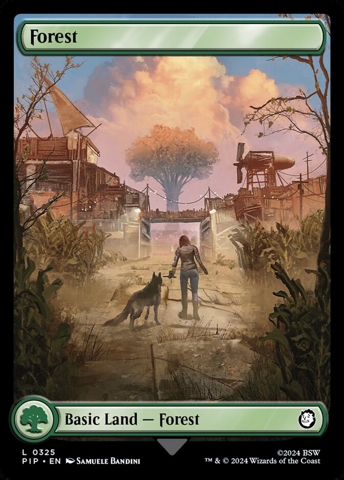 Forest 0325 325 (Universes Beyond: Fallout)  - Foil | Good Games Adelaide SA