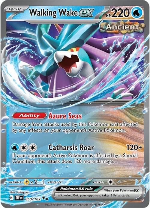 Walking Wake ex 050/162 (SV05: Temporal Forces)  - Holofoil | Good Games Adelaide SA