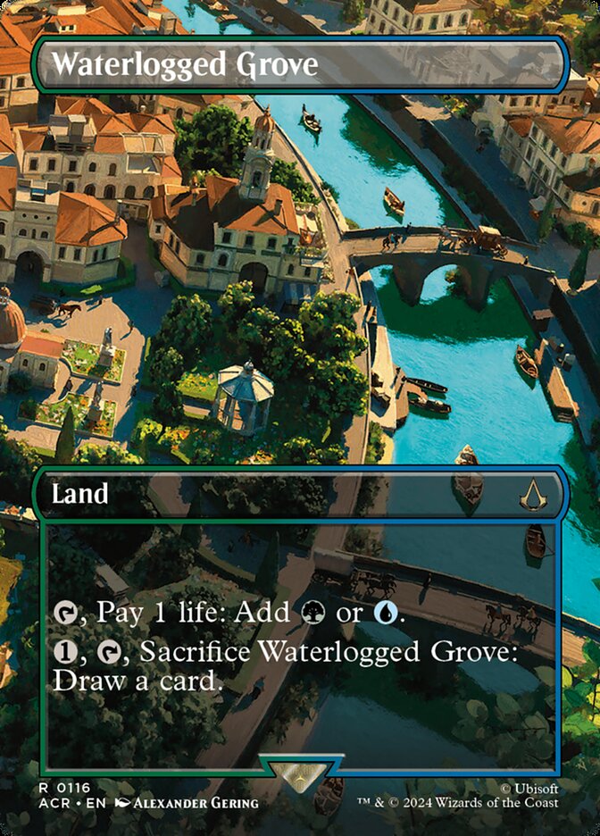 Waterlogged Grove 116 (Universes Beyond: Assassin's Creed)  | Good Games Adelaide SA