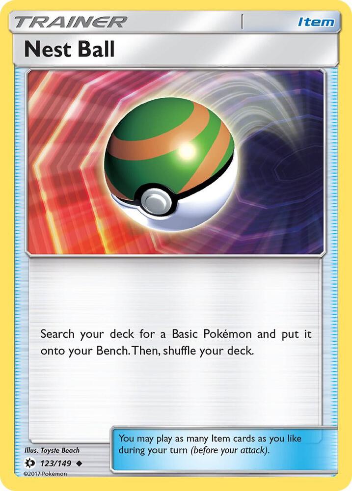 Nest Ball 123/149 (SM Base Set)  | Good Games Adelaide SA