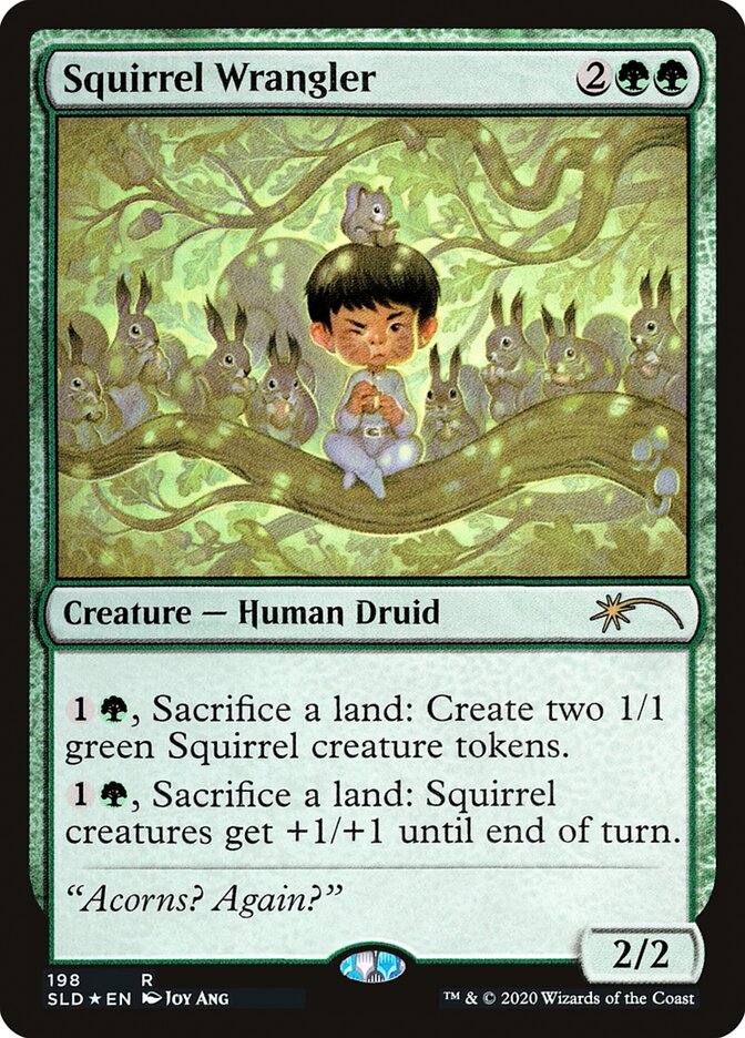 Squirrel Wrangler 198 (Secret Lair Drop Series)  - Foil | Good Games Adelaide SA