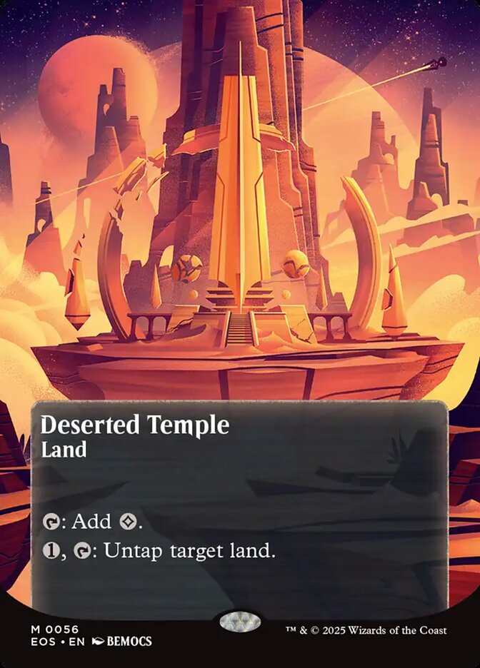 Deserted Temple 0056 Borderless 56 (Edge of Eternities: Stellar Sights)  - Borderless | Good Games Adelaide SA